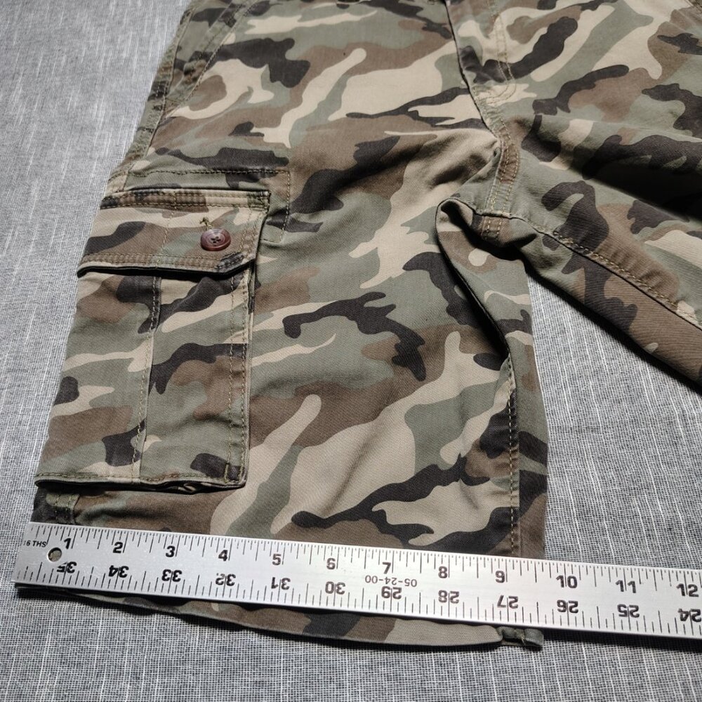 Urban Pipeline Camo Cargo Shorts Mens Size 30 Baggy Streetwear Y2K - Picture 6 of 12